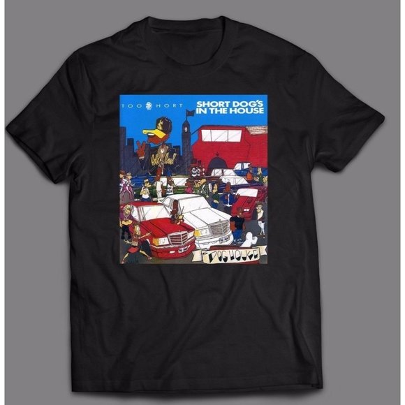 TOO $HORT **SHORT DOGS IN HOUSE OLDSKOOL* RAP TEE - Picture 1 of 1